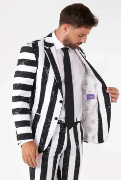 OppoSuits Beetlejuice™|Heren Halloweenpakken|Vrijgezellenfeest Pakken