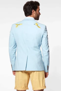 OppoSuits Birdie - Soft Blue|Heren Zomer Blazers