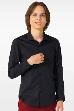 OppoSuits Black Knight| Effen Gekleurde Overhemden
