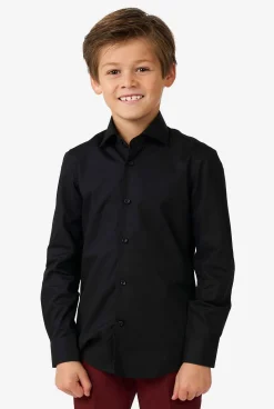 OppoSuits Black Knight| Effen Gekleurde Overhemden