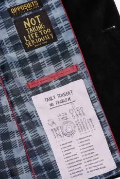 OppoSuits Christmas - X-Mas Icons - Black|Heren Deluxe Blazers|Kerst Blazers