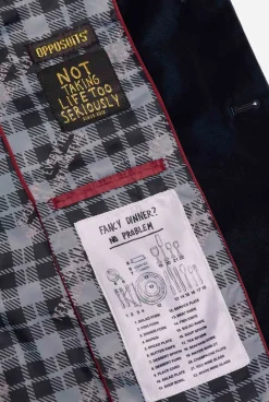 OppoSuits Christmas - X-Mas Icons - Navy|Heren Deluxe Blazers|Kerst Blazers