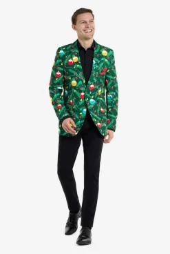 OppoSuits Christmas Tree with Lights|Heren Kerst Blazers