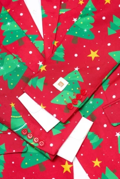 OppoSuits Christmas Trees & Stars|Heren Kerst Blazers