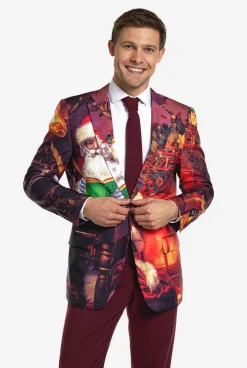 OppoSuits Classic Clause|Heren Kerstpakken