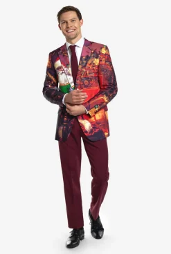 OppoSuits Classic Clause|Heren Kerstpakken
