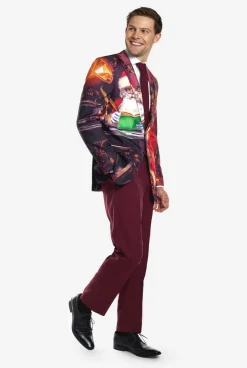 OppoSuits Classic Clause|Heren Kerstpakken