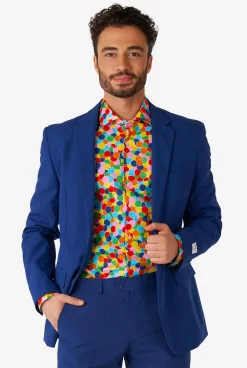 OppoSuits Confetteroni|Heren Casual Overhemden