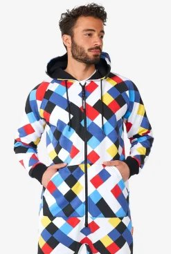 OppoSuits CrissCrosser|DAMES Printed Onesies|Effen Gekleurde Onesies