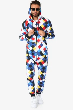 OppoSuits CrissCrosser|DAMES Printed Onesies|Effen Gekleurde Onesies