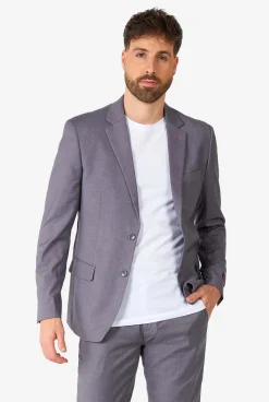 OppoSuits Daily Dark Grey|Heren Vrijgezellenfeest Pakken|Daily- Casual Pakken