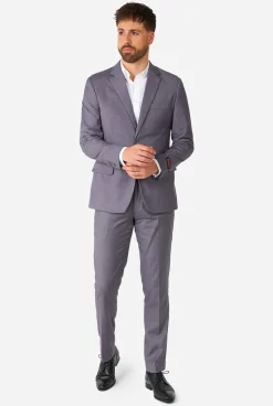 OppoSuits Daily Dark Grey|Heren Vrijgezellenfeest Pakken|Daily- Casual Pakken