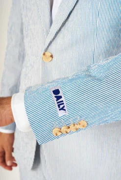 OppoSuits Daily Seersucker|Heren Vrijgezellenfeest Pakken|Daily- Casual Pakken