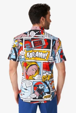 OppoSuits Danger Days|Heren Zomer Overhemden|Casual Overhemden