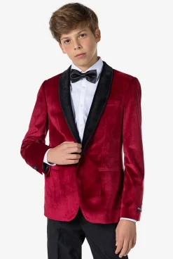 OppoSuits Dinner Jacket - Burgundy| Blazers