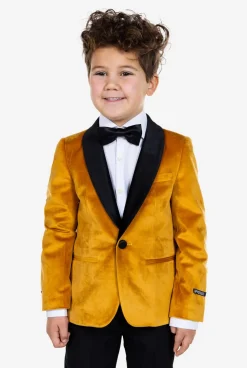 OppoSuits Dinner Jacket - Gold| Blazers