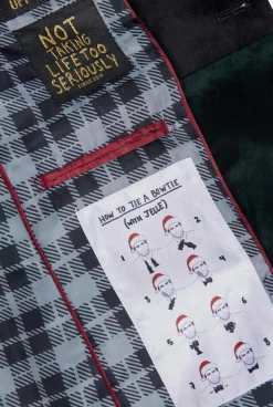 OppoSuits Dinner Jacket - Rich Green|Heren Deluxe Blazers|Kerst Blazers