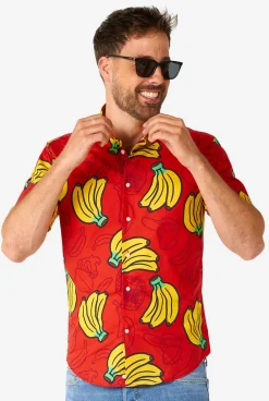 OppoSuits Donkey Kong™|Heren Zomer Overhemden|Casual Overhemden