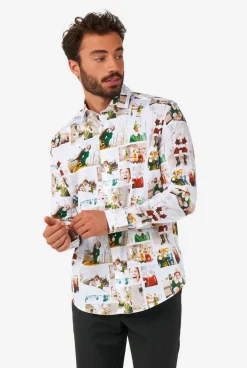 OppoSuits Elf™ Christmas|Heren Casual Overhemden