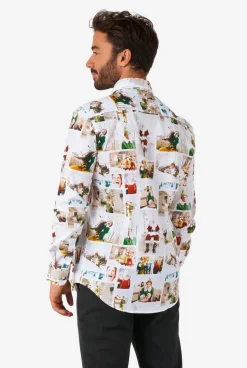 OppoSuits Elf™ Christmas|Heren Casual Overhemden