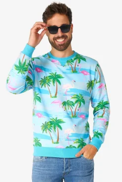 OppoSuits Flaminguy|Heren Carnavals Sweaters