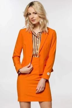 OppoSuits Foxy Orange|DAMES Vrijgezellenfeestpakken