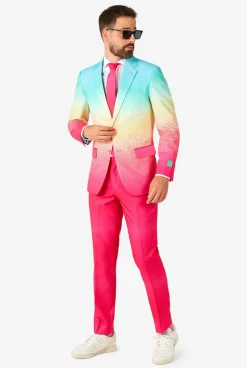OppoSuits Funky Fade|Heren Vrijgezellenfeest Pakken|Pride Pakken