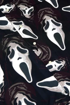 OppoSuits GhostFace®|Heren Halloween Overhemden|Zomer Overhemden