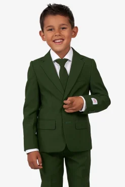 OppoSuits Glorious Green| Effen Gekleurde Pakken|Kerst Pakken