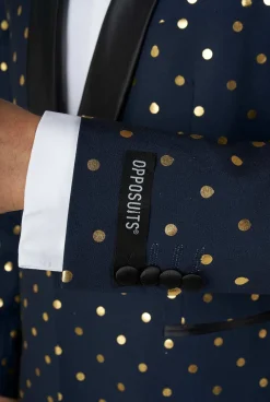OppoSuits Goldy Dots|Heren Kerst Smokings