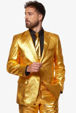OppoSuits Groovy Gold|Heren Vrijgezellenfeest Pakken|Trouwpakken
