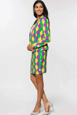 OppoSuits Harlequeen|DAMES Vrijgezellenfeestpakken