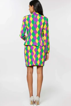 OppoSuits Harlequeen|DAMES Vrijgezellenfeestpakken