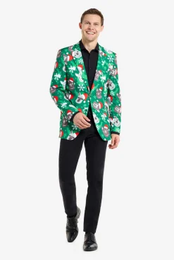 OppoSuits Holiday Llamas|Heren Kerst Blazers