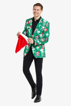 OppoSuits Holiday Llamas|Heren Kerst Blazers