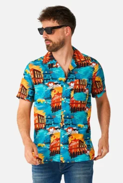 OppoSuits IT™|Heren Halloween Overhemden|Zomer Overhemden