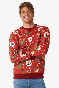 OppoSuits Jolly Crew|Heren Kerst Sweaters