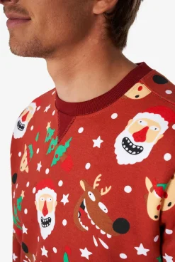 OppoSuits Jolly Crew|Heren Kerst Sweaters