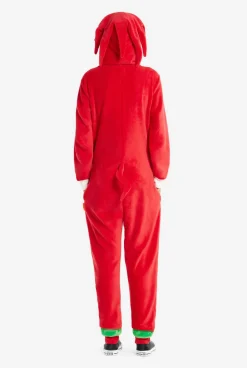 OppoSuits Knuckles|DAMES Karakter Onesies|Effen Gekleurde Onesies