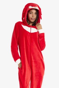OppoSuits Knuckles|DAMES Karakter Onesies|Effen Gekleurde Onesies