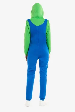 OppoSuits Luigi|DAMES Karakter Onesies|Effen Gekleurde Onesies