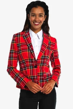 OppoSuits Lumberjackie|DAMES Kerstblazers