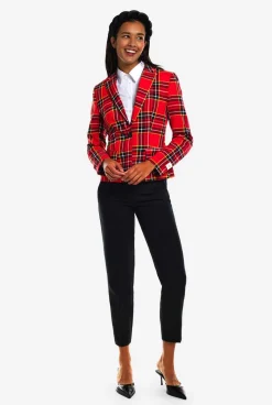 OppoSuits Lumberjackie|DAMES Kerstblazers