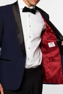 OppoSuits Midnight Blue|Heren Examen Smokings|Kerst Smokings