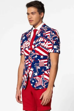 OppoSuits Mighty 'Murica|Heren Zomer Pakken|Zomer Pakken