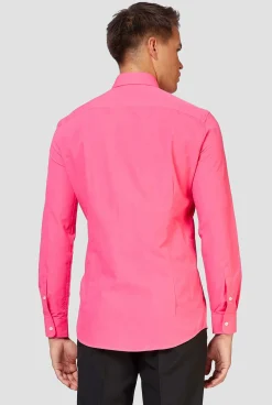 OppoSuits Mr. Pink|Heren Effen Gekleurde Overhemden