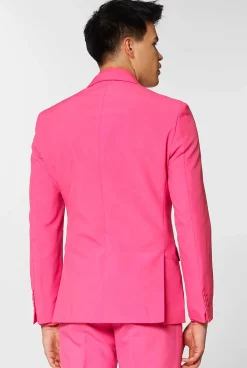 OppoSuits Mr. Pink|Heren Vrijgezellenfeest Pakken|Effen Gekleurde Pakken