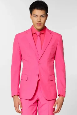 OppoSuits Mr. Pink|Heren Vrijgezellenfeest Pakken|Effen Gekleurde Pakken