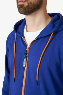 OppoSuits Navy Royale|DAMES Effen Gekleurde Onesies|Effen Gekleurde Onesies