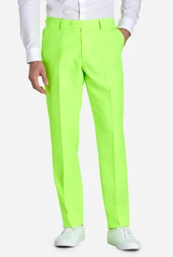 OppoSuits Neon Lucky Lime|Heren Vrijgezellenfeest Pakken|Trouwpakken